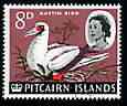 Pitcairn Islands 1964-65 Red-footed Booby 8d from def set fine used, SG 42