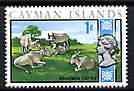 Cayman Islands 1969 Brahmin Cattle 1d from def set unmounted mint, SG 223*