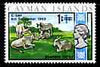 Cayman Islands 1969 Brahmin Cattle 1c on 1d from decimal opt def set unmounted mint, SG 239*