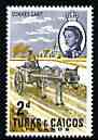 Turks & Caicos Islands 1967 Donkey Cart 2d from def set unmounted mint, SG 276