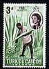 Turks & Caicos Islands 1967 Sisal Industry 3d from def set unmounted mint, SG 277