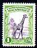 Mozambique Company 1937 Giraffe 1c unmounted mint SG 286*