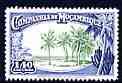 Mozambique Company 1937 Palms at Beira 1E40 unmounted mint SG 300*