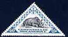Mozambique Company 1937 White Rhino 40c (triangular) unmounted mint SG 292