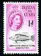 Tristan da Cunha 1960 Wrasse 1d from def set unmounted mint, SG 29