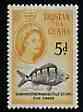 Tristan da Cunha 1960 Morwong 5d from def set unmounted mint, SG 35