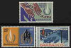 Barbados 1968 Human Rights perf set of 3 unmounted mint, SG 378-80