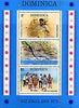 Dominica 1973 National Day perf m/sheet containing 3 values unmounted mint, SG MS410