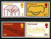 Montserrat 1975 Carib Artefacts perf set of 4 unmounted mint, SG343-46