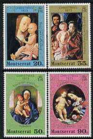 Montserrat 1973 Christmas (Paintings) perf set of 4 unmounted mint, SG 318-21