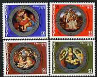 Montserrat 1972 Christmas (Paintings) perf set of 4 unmounted mint, SG 303-306