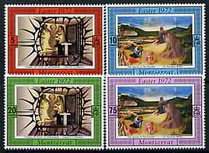 Montserrat 1972 Easter perf set of 4 unmounted mint, SG 287-90