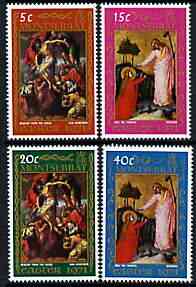 Montserrat 1971 Easter perf set of 4 unmounted mint, SG 268-71
