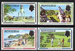 Montserrat 1970 Tourism perf set of 4 unmounted mint, SG 259-62