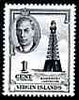 British Virgin Islands 1952 Sombrero Lighthouse 1c unmounted mint, SG 136*