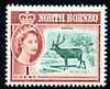North Borneo 1961 Sambar Stag 1c (from def set) unmounted mint, SG 391