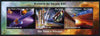 St Thomas & Prince Islands 2004 History of the 21st Century #1 perf sheetlet containing 3 values unmounted mint. Note this item is privately produced and is offered purely on its thematic appeal