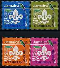 Jamaica 1977 Caribbean Jamboree perf set of 4 unmounted mint, SG 434-37