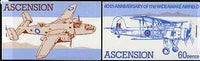 Ascension 1982 Wideawake Airfield (World War II Aircraft) 60p booklet complete (blue inscription stapled ar right) very fine, SG SB4a