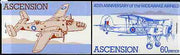 Ascension 1982 Wideawake Airfield (World War II Aircraft) 60p booklet complete (blue inscription stapled ar right) very fine, SG SB4a