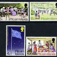 Pitcairn Islands 1972 South Pacific Commission set of 4 very fine cds used, SG 120-23*