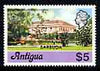 Barbuda 1977 Government House $5 (from opt'd def set) unmounted mint, SG 321*