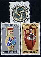 Greece 1976 Europa perf set of 3 unmounted mint, SG 1334-36