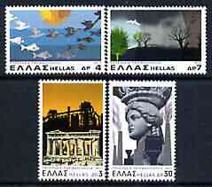 Greece 1977 Environmental Protection perf set of 4 unmounted mint, SG 1389-92