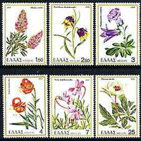 Greece 1978 Greek Flora perf set of 6 unmounted mint, SG 1404-09