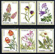 Greece 1978 Greek Flora perf set of 6 unmounted mint, SG 1404-09