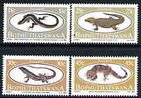 Bophuthatswana 1984 Lizards perf set of 4 unmounted mint, SG 150-53