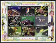 St Thomas & Prince Islands 2004 World Organisations perf sheetlet containing 9 values unmounted mint