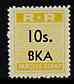 Northern Rhodesia 1951-68 Railway Parcel stamp 10s (small numeral) overprinted BKA (Bwana Mkubwa) unmounted mint*