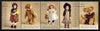 Australia 1997 Dolls & Teddy Bears perf strip of 5 unmounted mint, SG 1693a