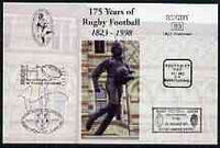 Postcard privately produced in 1998 (coloured) for the 175th Anniversary of Rugby, signed by Tom Smith (Scotland - 40 caps, British Lions & Northampton) unused and pristine