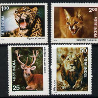India 1976 Wildlife set of 4 unmounted mint SG 825-28