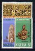 Nigeria 1965 2nd Anniversary of Republic perf set of 3 unmounted mint, SG 169-71
