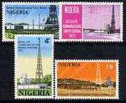 Nigeria 1971 Opening of Earth Satellite Station perf set of 4 unmounted mint, SG 266-69