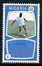 Nigeria 1970 Footballer 1s (from 190th Anniversary of Independence) unmounted mint, SG 252
