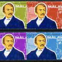 Malawi 1973 Death Centenary of David Livingstone (1st issue) perf set of 4 unmounted mint, SG 435-38