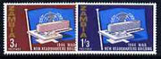 Zambia 1966 Inauguration of World Health Organisation Headquarters perf set of 2 unmounted mint, SG 116-17