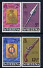 St Helena 1972 Military Equipment (3rd issue) perf set of 4 unmounted mint, SG 285-88