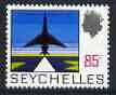 Seychelles 1969-75 Impression of Proposed Airport 85c on slightly toned paper (original 1967 issue),unmounted mint, SG 272