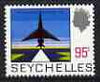 Seychelles 1969-75 Impression of Proposed Airport 95c on slightly toned paper (original 1972 issue),unmounted mint, SG 273