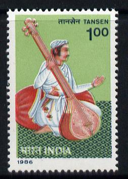 India 1986 Tansen (Musician & Composer) unmounted mint SG 1223