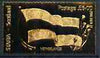 Staffa 1976 National Flags £6 Netherlands embossed in 23k gold foil (Rosen #359) unmounted mint