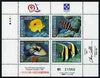 Micronesia 1996 10th Asian Stamp Exhibition (Fishes) perf sheetlet unmounted mint, SG 522a