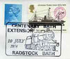 Postmark - Great Britain 1974 cover bearing illustrated cancellation for Centenary of Radstock-Bath Extension