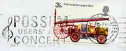 Postmark - Great Britain 1974 cover bearing illustrated slogan cancellation for Possum Users' Concert