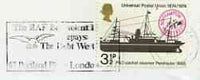 Postmark - Great Britain 1974 cover bearing illustrated slogan cancellation for RAF Benevolent Fund